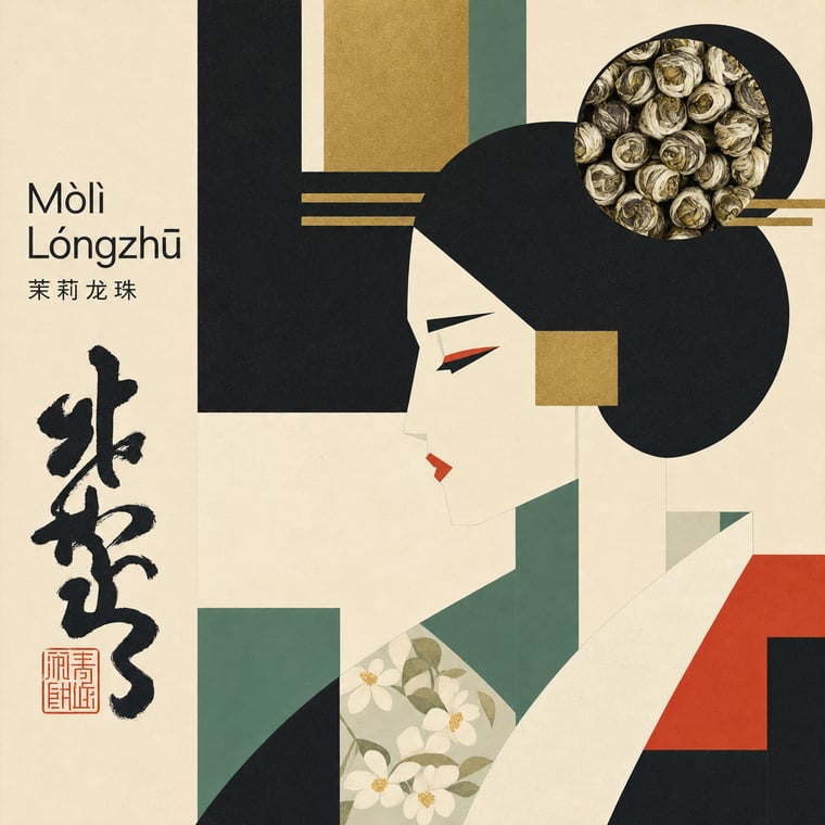 The design — Mòlì Lǒng Zhú